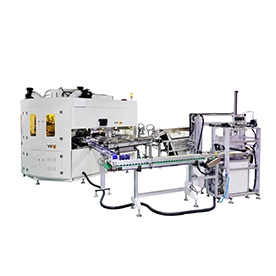 5 Color Servo Horizontal Turntabele Screen Printing Machine