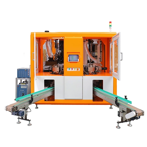 4 Color Servo Horizontal Turntabele Screen Printing Machine